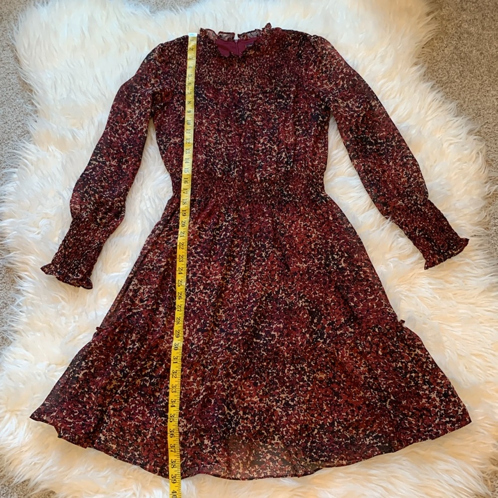 Just Taylor Long Sleeve Boho Dress Size 6 - Picture 12 of 16